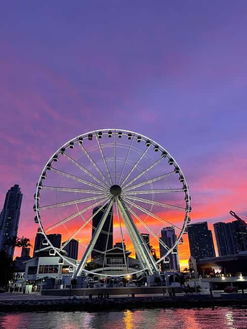 Miami Night two Hour Cruise with Open Bar & Skyline Views - Starting at Miami Aqua Tours or Hard Rock Cafe