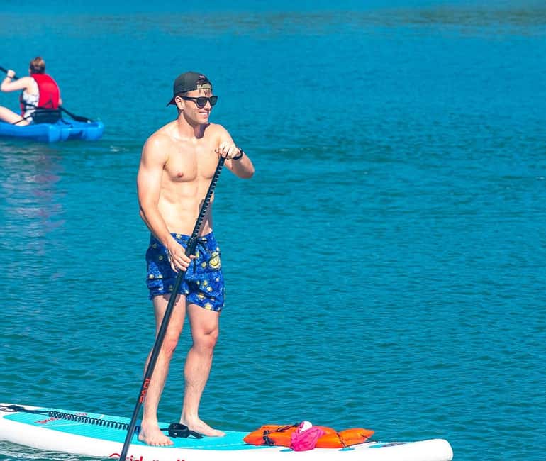 Miami: Paddle Board or Kayak Rental - PADL Beach Club - Downtown Miami from the bay