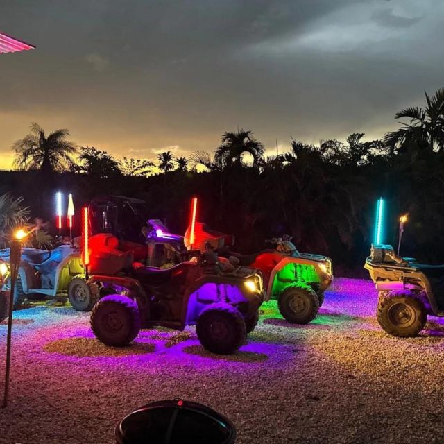 Miami Park Entrance Glow in the Dark ATV Riding Experience - Safety, helmets, and the gear you should bring