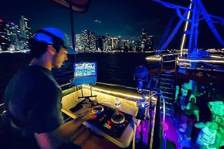 Miami Party Boat Cruise with City Lights & Skyline Views - Language, cancellation, and booking flexibility