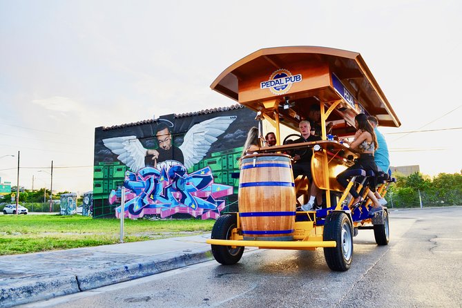 Miami Pedal Pub: Arts District Party Bike Pub Crawl - Key points to know before you pedal