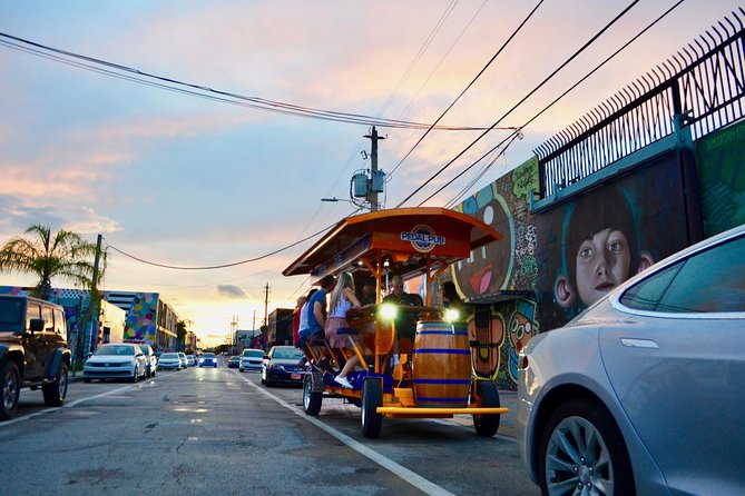 Miami Pedal Pub: Arts District Party Bike Pub Crawl - Stop one: Miami Mojito Company