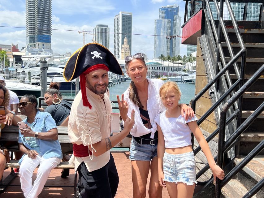 Miami Pirate Boat Cruise: Skyline & Millionaire Homes - What is included, and what costs extra