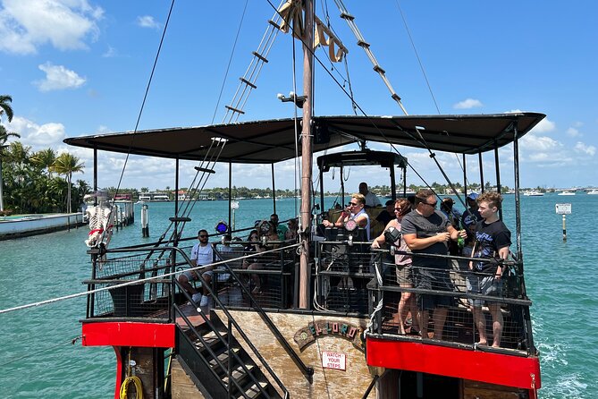 Miami Pirate Boat Tour: Skyline & Celebrity Homes - Seating, shade, and comfort
