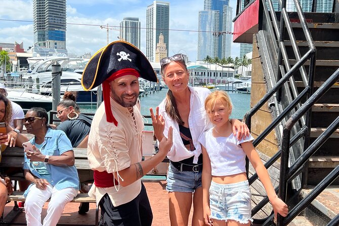 Miami Pirate Boat Tour: Skyline & Celebrity Homes - The pirate theme comes with an important catch