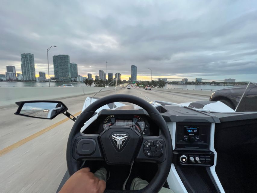 Miami: Polaris Slingshot Rental - The One Hour: What You Can Realistically Expect