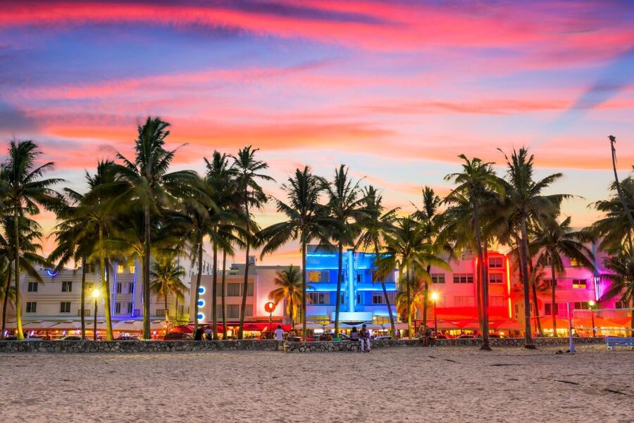 Miami Premium Driving Night Tour with Skyviews Wheel Ride - Starting in South Beach or Downtown Miami