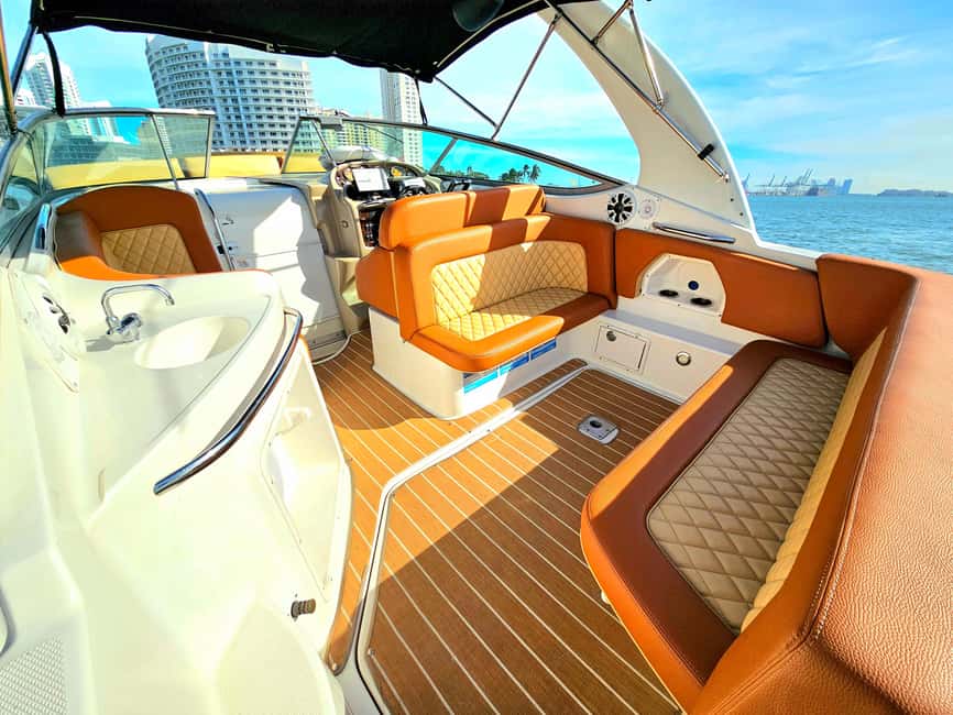 Miami: Private Boat Cruise & Guided Scenic Tour - The Miami Marine Stadium break