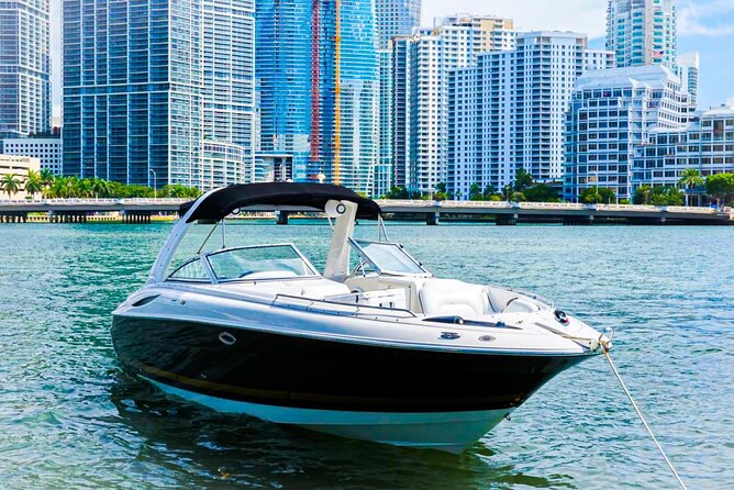Miami Private Boat Cruise & Tour with a Captain - Fisher Island and the return toward Miami