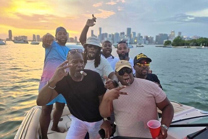 Miami Private Boat Rental with Champagne, Sandbars & Floating Mat - Captain Alain and the feel of a private outing
