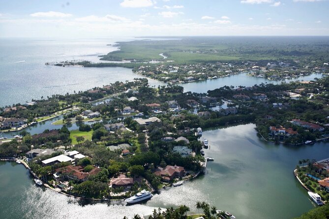 Miami Private Helicopter Tour for 3 Passengers - The waterfront mansions