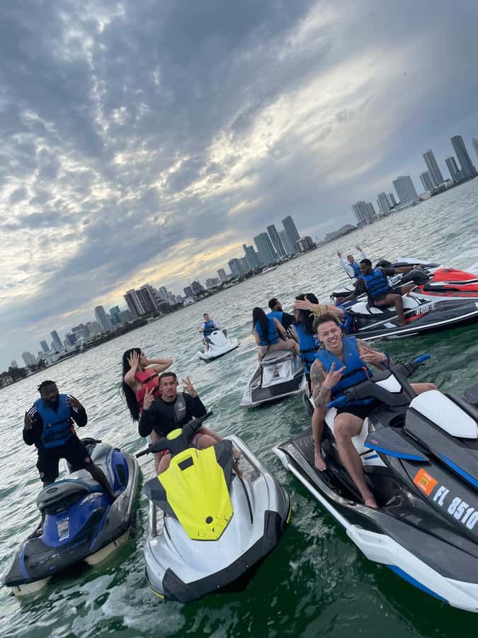 Miami: Self-drive Jetski Adventure - The short boat ride sets the scene