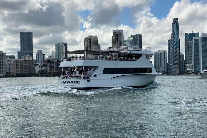 Miami Skyline 75 Min Cruise Tour Biscayne Bay Millionaire Homes - What this Miami boat ride is really like