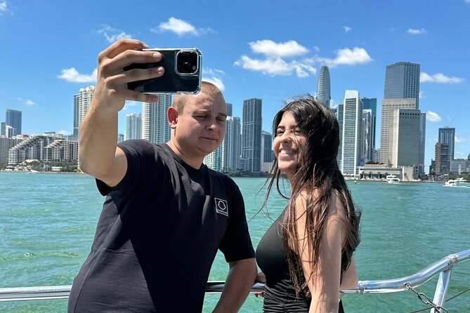 Miami Skyline Boat Cruise Past Millionaire's Homes Optional Stop - Fisher Island from the bay