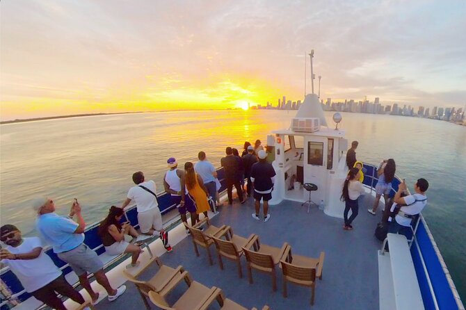 Miami Skyline Sunset Cruise with The Mojito Bar On board - Port of Miami and the downtown waterfront