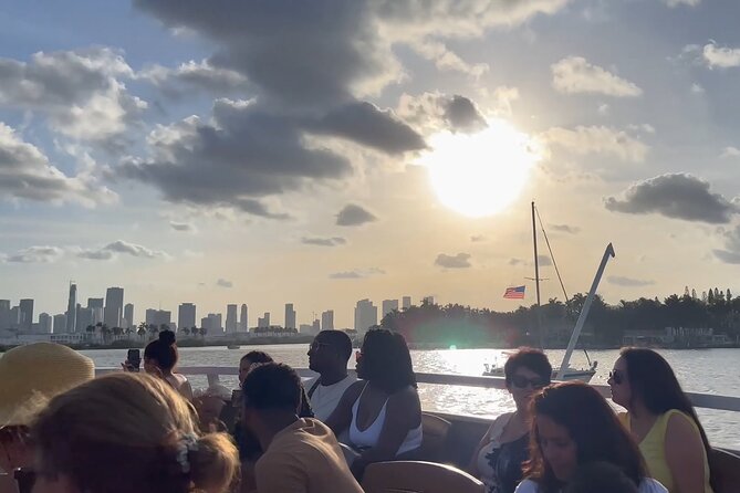 Miami Skyline Sunset Cruise with The Mojito Bar On board - Hibiscus, Palm, and Star Island