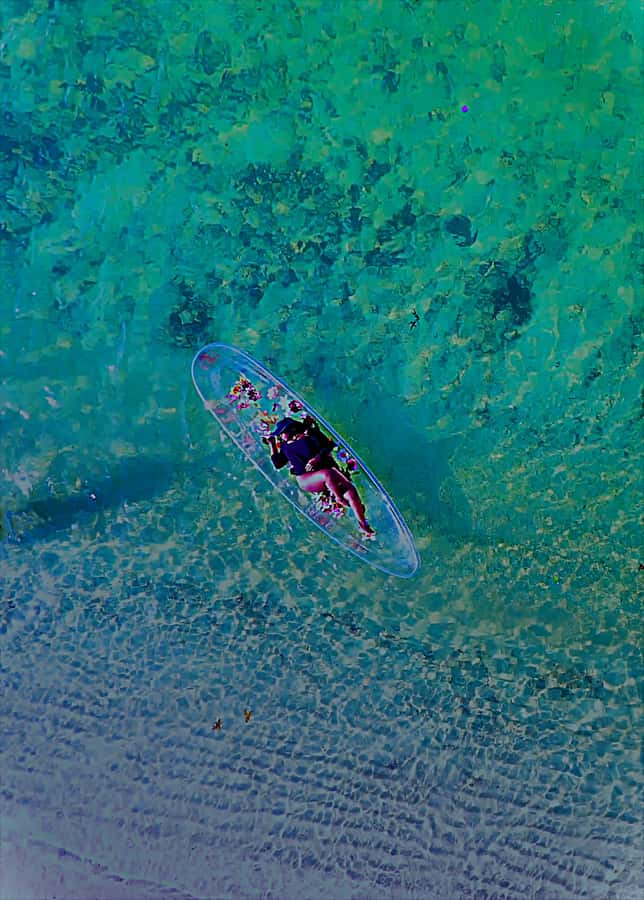 Miami/South Beach: Clear Kayak Photoshoot with Drone - The 30 to 45 minute session