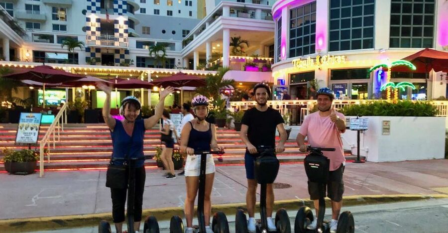 Miami: South Beach Panoramic Nighttime Segway Tour - What happens during the 30-minute ride