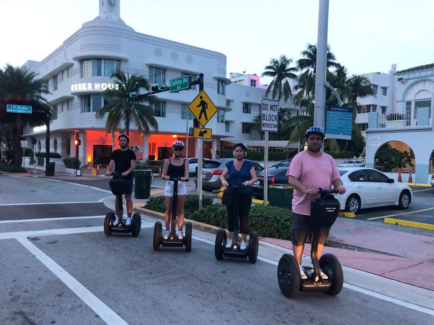 Miami: South Beach Panoramic Nighttime Segway Tour - Art Deco buildings and Miami’s famous addresses