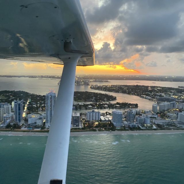 Miami: South Beach Private 35-Minute Guided Flight Tour - Weather, weight, and who should skip it