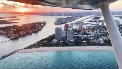 South Beach Private 50-Minute Private Flight Tour