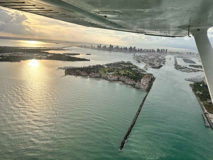 Miami: South Beach Private 50-Minute Private Flight Tour - Venetian, Star, and Palm Islands