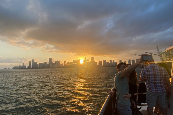 Miami Sunset Biscayne Bay and South Beach Cruise - What $34.99 gets you