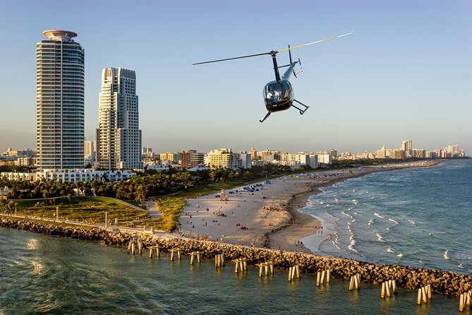 Miami Top-Rated Helicopter Tour: South Beach, Downtown & Islands - Leaving Miami Executive Airport