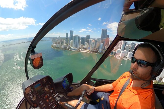 Miami Top-Rated Helicopter Tour: South Beach, Downtown & Islands - Key Biscayne and Fisher Island