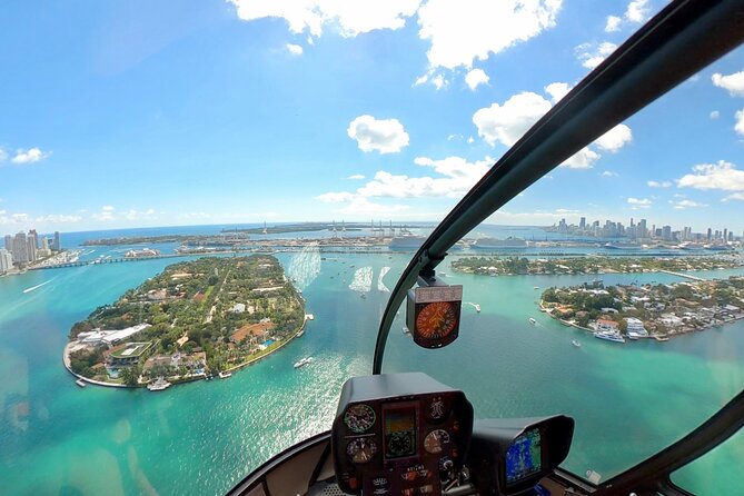 Miami Top-Rated Helicopter Tour: South Beach, Downtown & Islands - The Venetian Islands and Coral Gables