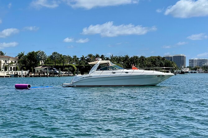 Miami Yacht Party – Discover Secret Spots w/ Captain & Drinks - Key points to know before booking