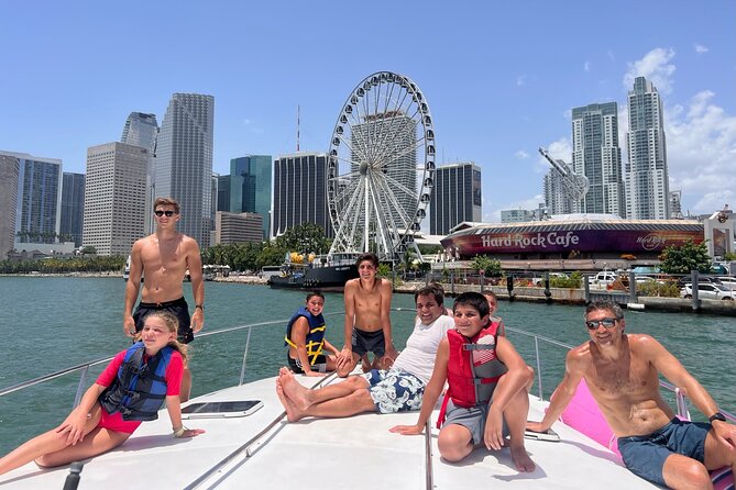 Miami Yacht Party – Discover Secret Spots w/ Captain & Drinks - A good fit for birthdays and private celebrations
