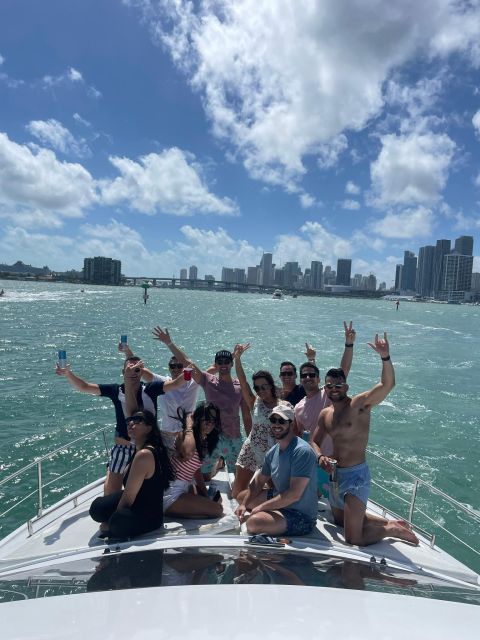 Miami Yacht Rental with Jetski, paddleboards, Inflatables - Four hours aboard a three-bedroom yacht