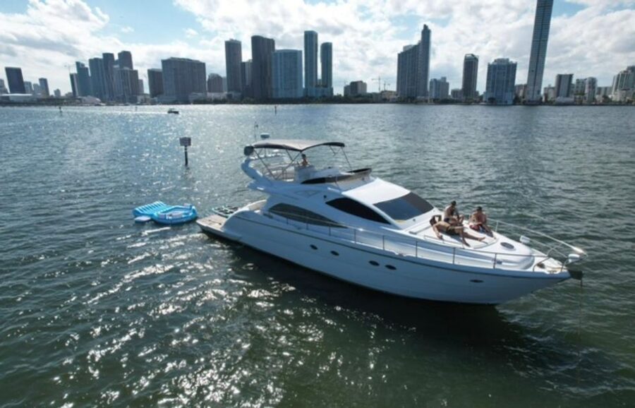 Miami Yacht Rental with Jetski, paddleboards, Inflatables - Planning around one jetski