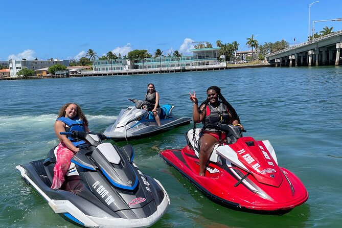 One Hour Jet Ski Adventure Through the Heart of Miami - From Miami Beach to Millionaire’s Row by boat