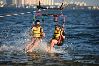 Parasailing with Miami Watersports