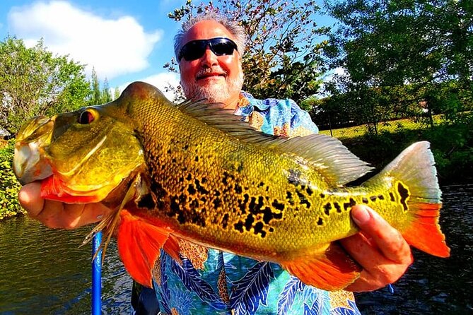 Peacock Bass Fishing Trip near Miami South Beach - What the captain provides on the water