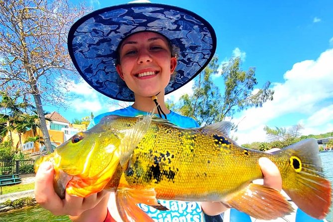 Peacock Bass Fishing Trip near Miami South Beach - Getting to the boat ramp near downtown