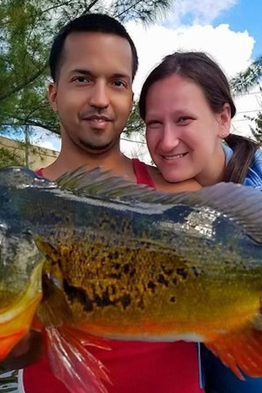 Peacock Bass Fishing Trips Near Miami Florida - Who will get the most from this outing