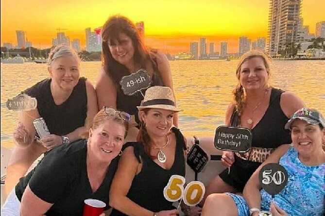 Private Boat Ride in Miami with Experienced Captain and Champagne - Millionaire Row and the celebrity homes