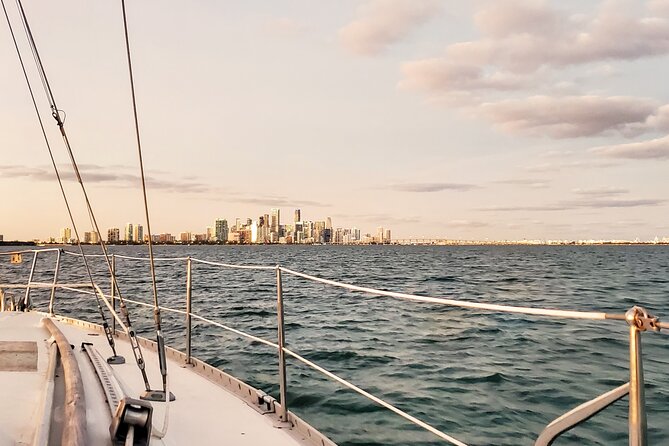 Private Sailing on the Miami Bay - Biscayne Bay - Virginia Key is the practical swimming stop