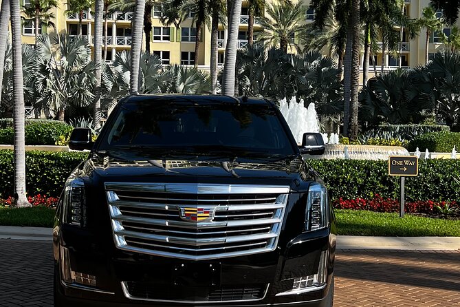 Private SUV Limo Services in Miami FL - What the Escalade adds to the ride