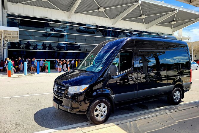 Private Transfer from Hotel in Miami to Port Miami. Up to 11 pax. - Inside the Mercedes Sprinter van