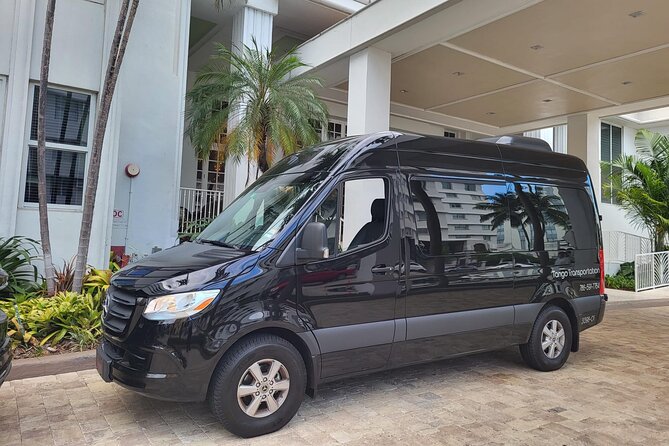 Private transfer from Port of Miami to Fort Lauderdale. - What the Mercedes Sprinter ride is like