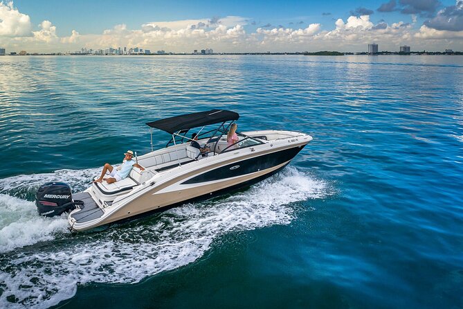 Rent the Best Boat in Town | Up to 10 People - Leaving from 518 West Ave in Miami Beach