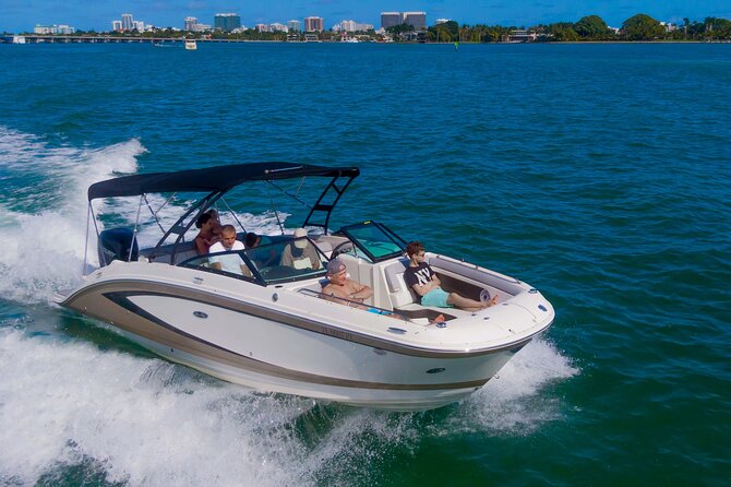 Rent the Best Boat in Town | Up to 10 People - Seeing Miami from Biscayne Bay
