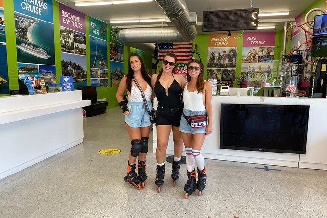 Rollerblade Rental South Beach - Rolling from Lummus Park to the oceanfront