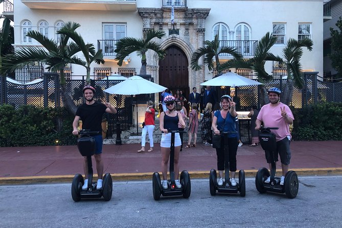 South Beach Panoramic Night Segway Tour - Learning to control the Segway