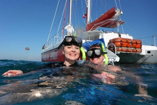 South Beach Sail Splash aboard the Caribbean Spirit - The switch from sightseeing to swimming