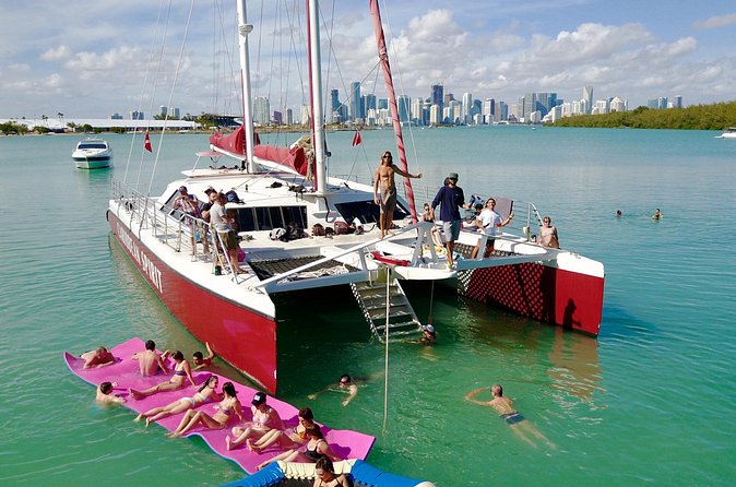 South Beach Sail Splash aboard the Caribbean Spirit - Booking value at $65